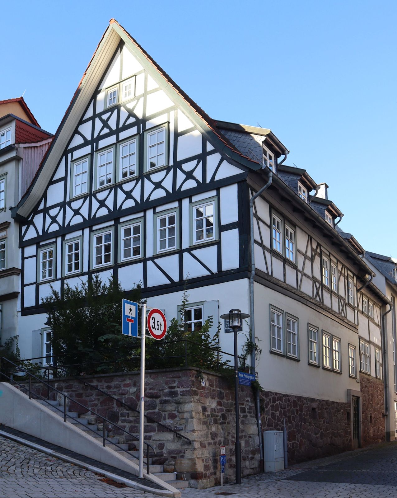 Haus des Superintendenten Menius in Eisenach, in dem auch von Amsdorf wohnte