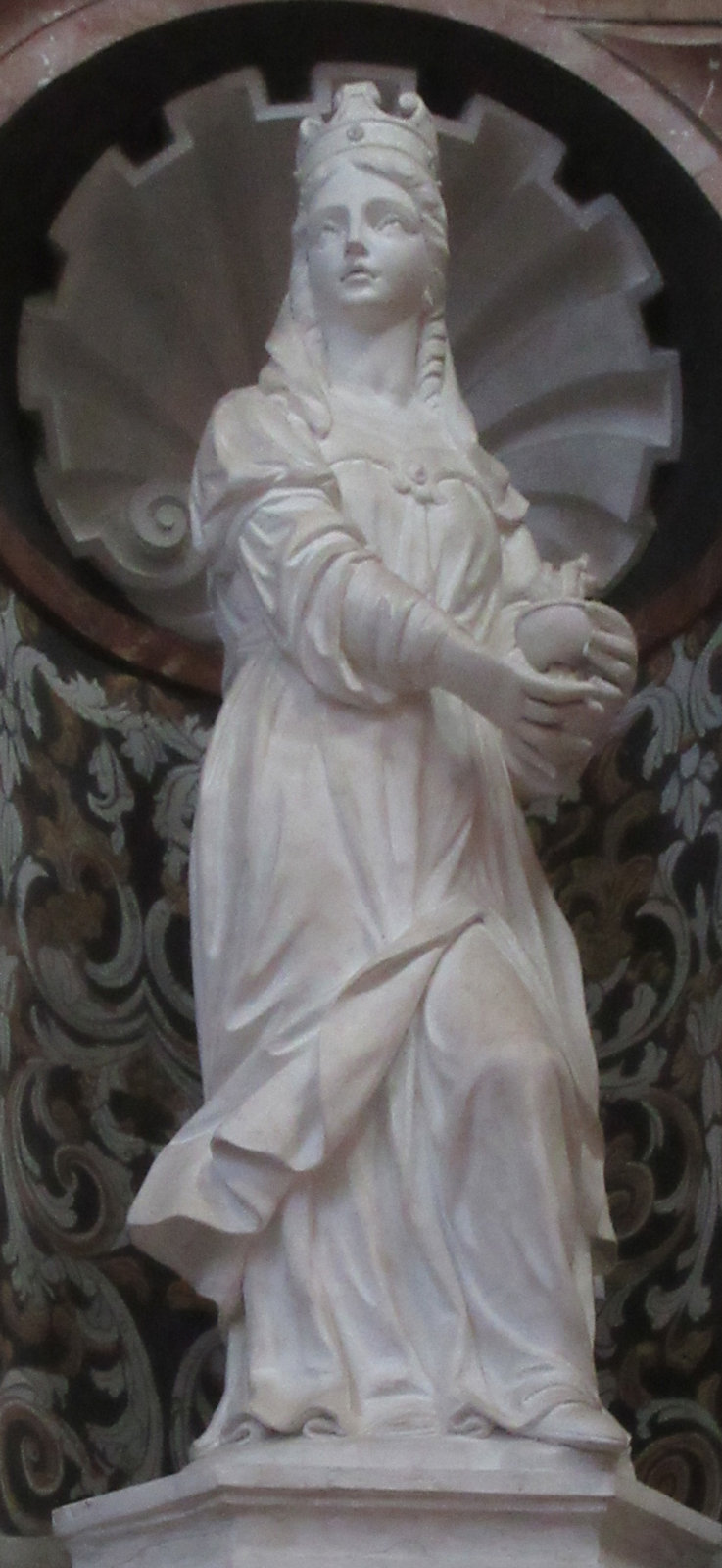 Ignazio Marabitti: Aloisius in Glorie, 1762, in der Kirche del Gesù in Palermo
