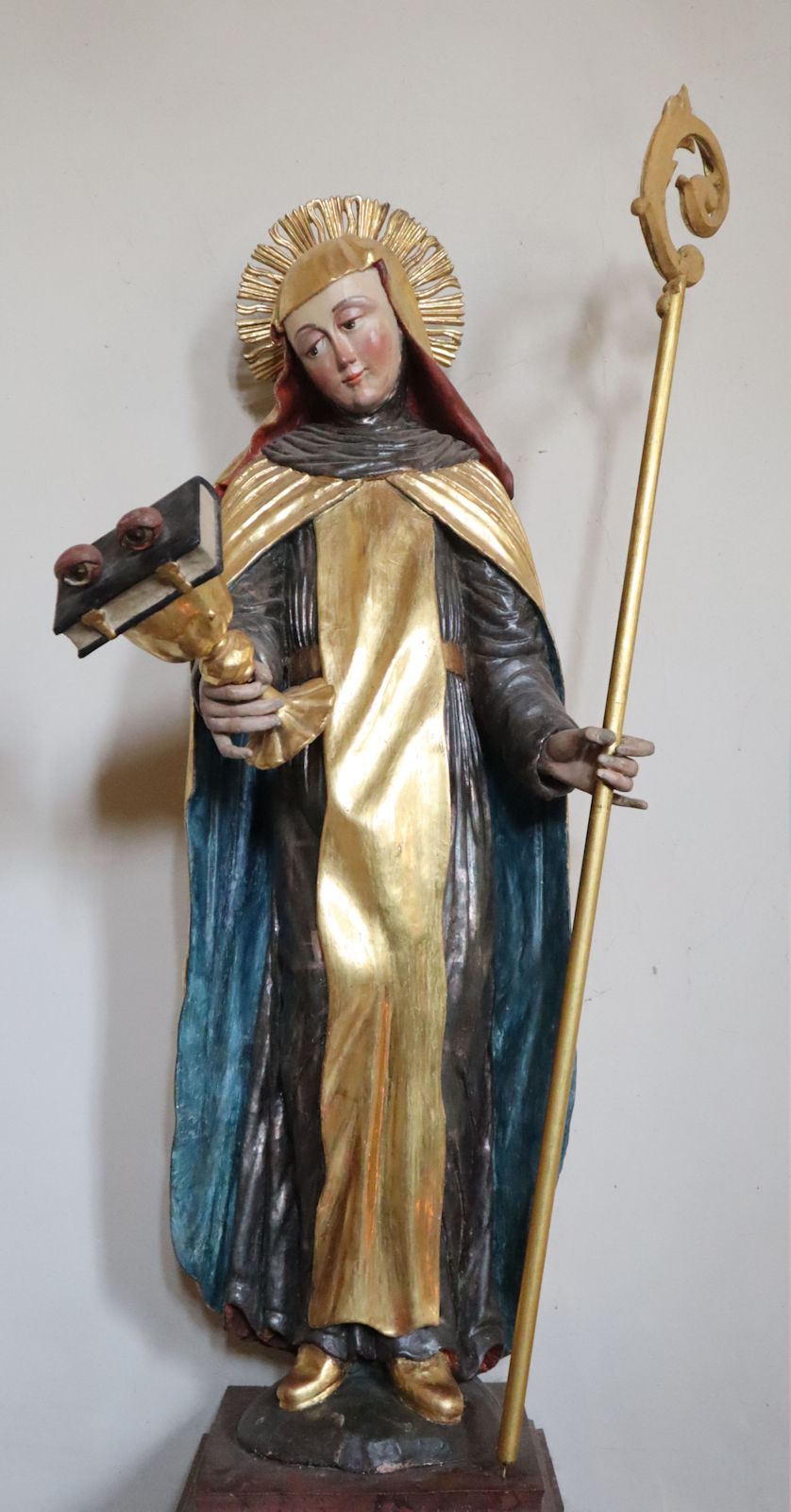 Statue in der Kapelle St. Ottilien bei Freiburg im Breisgau