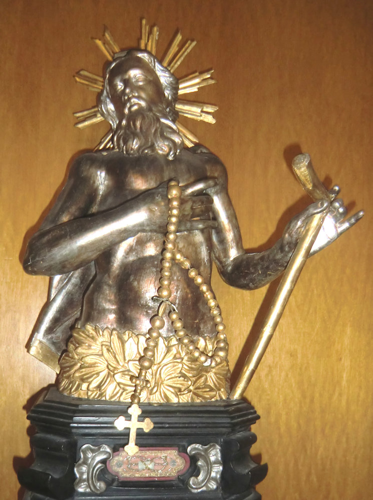 Reliquiar in der Piuskirche in Meggen bei Luzern