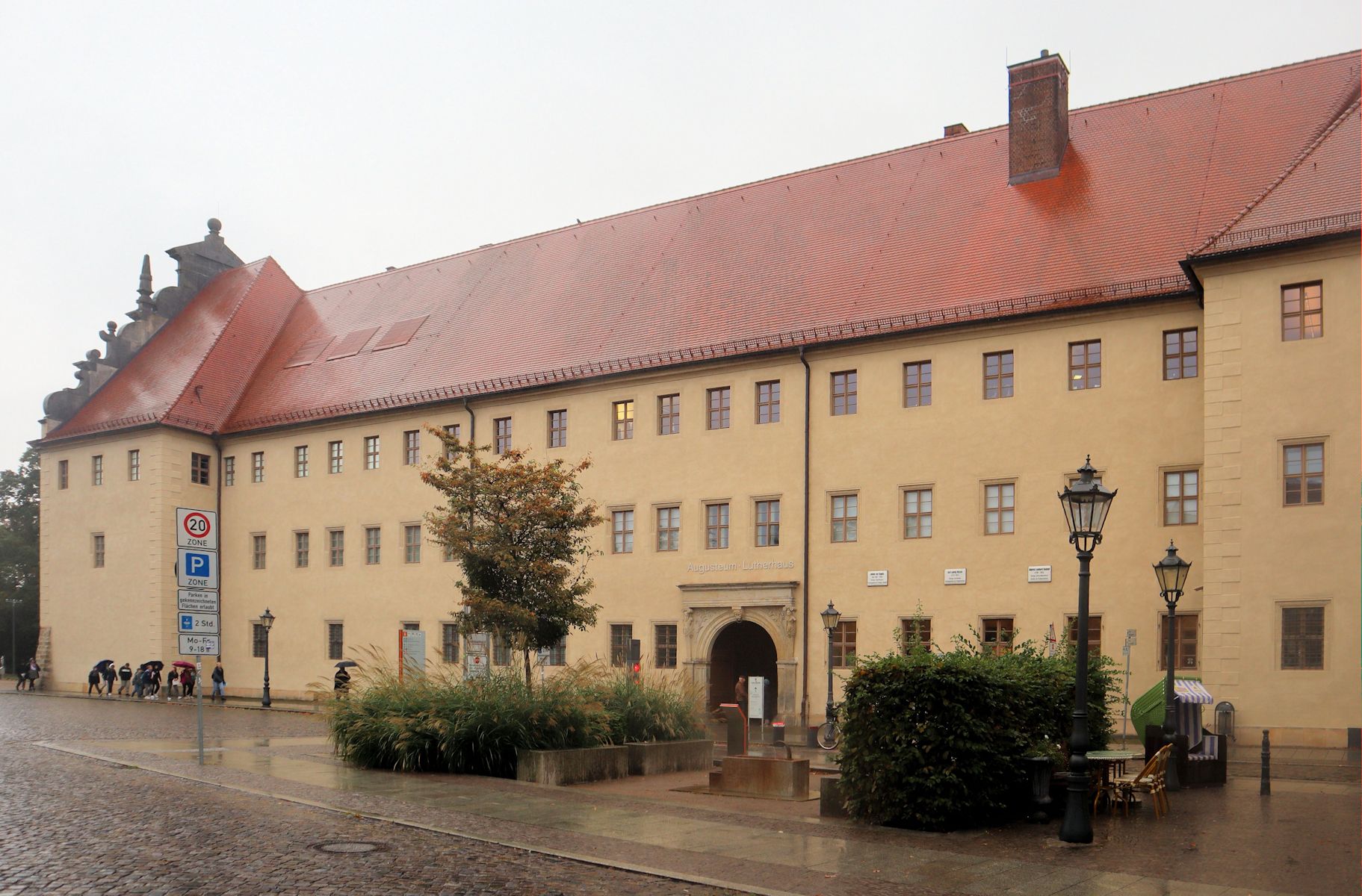 „Augusteum„, das ehemalige Augustinerkloster in Wittenberg, 1817 bis 2012 Sitz des Predigerseminars der Evangelischen Landeskirche Anhalts
