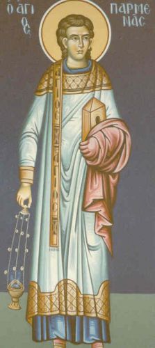 sveti Parmen - prvi diakon