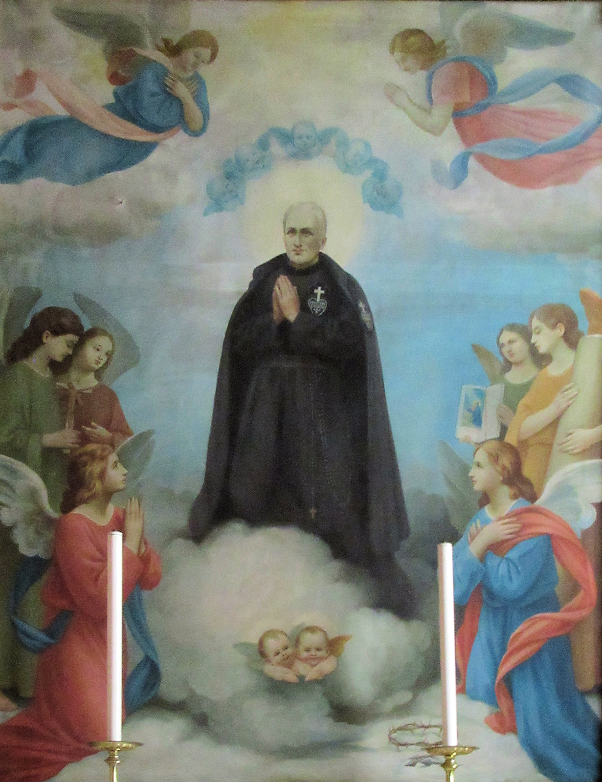 Altarbild, 1727, im Santuario Scala Santa in Rom