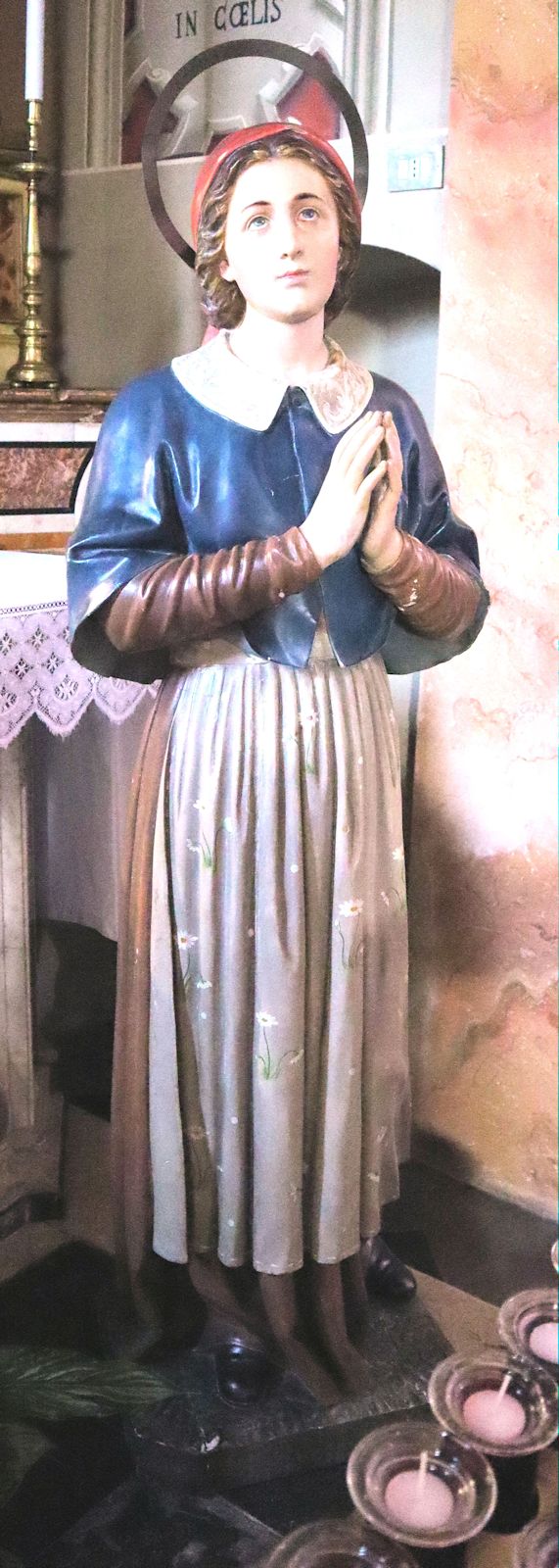Statue in der Pfarrkirche in Soncino