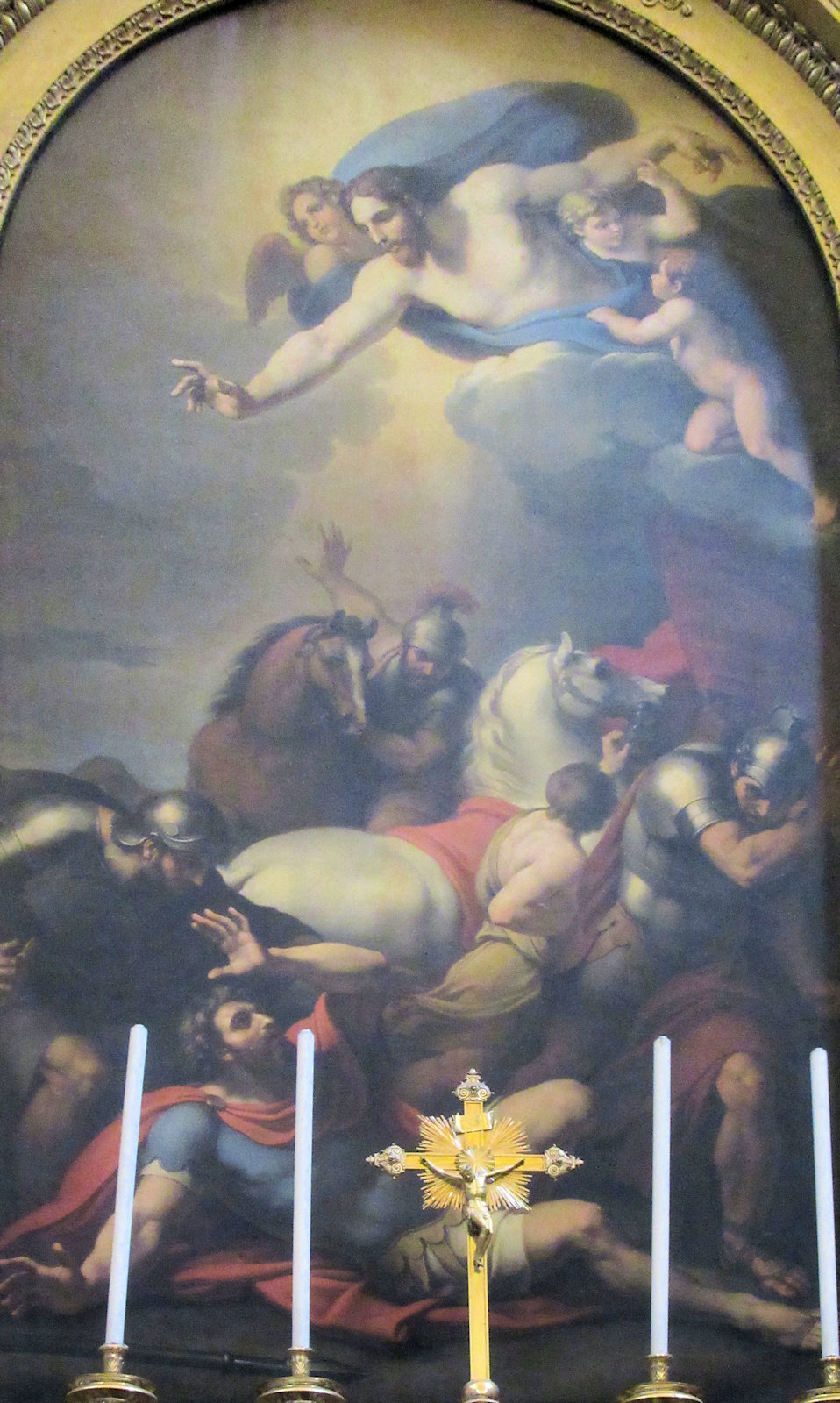 Altarbild in der Kirche San Paolo fuori le Mura in Rom