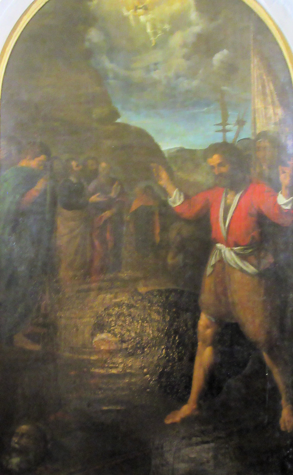 Altarbild in der Kirche San Paolo alle Tre Fontane