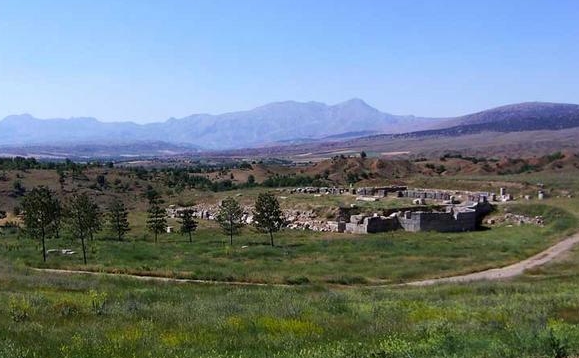 Reste der Basilika von Antiochia in Pisidien