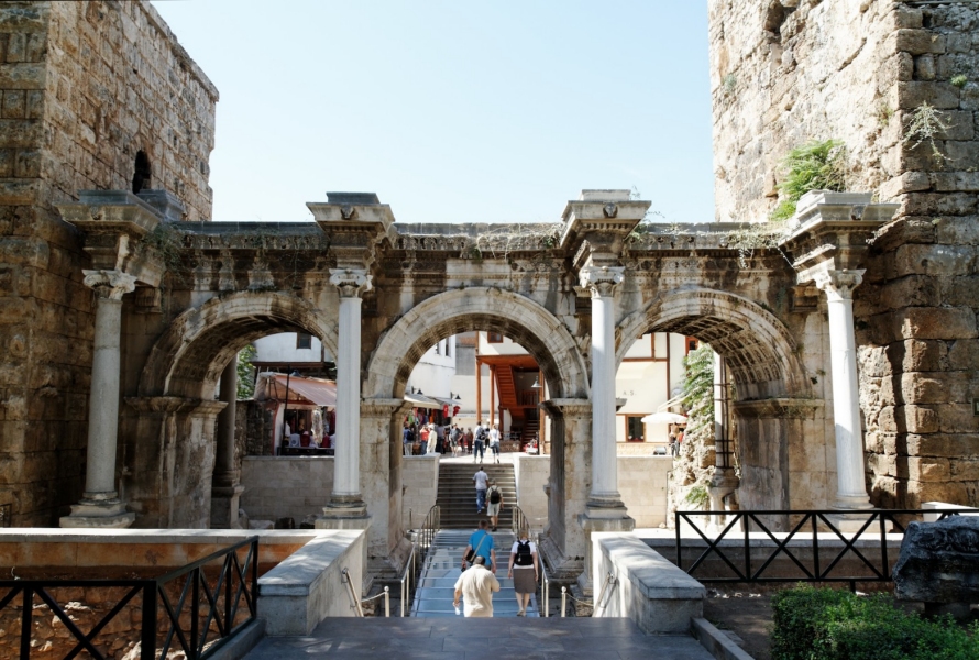 Das Hadrianstor in Antalya