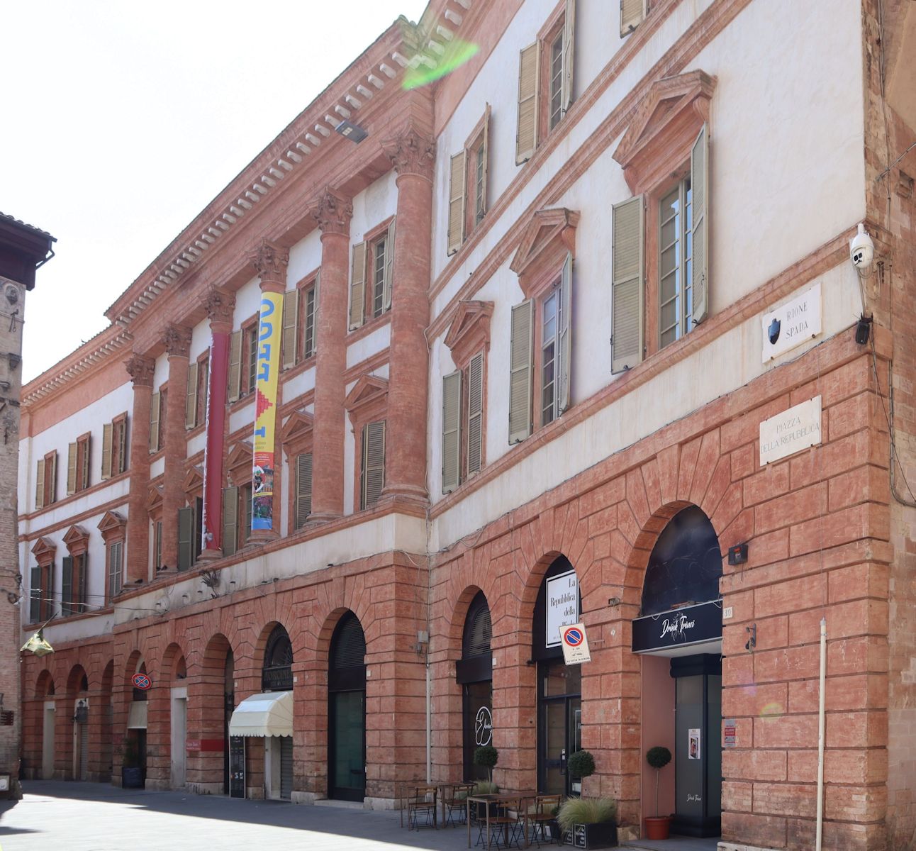 Palazzo Trinci in Foligno, heute Sitz des Kunstmuseums