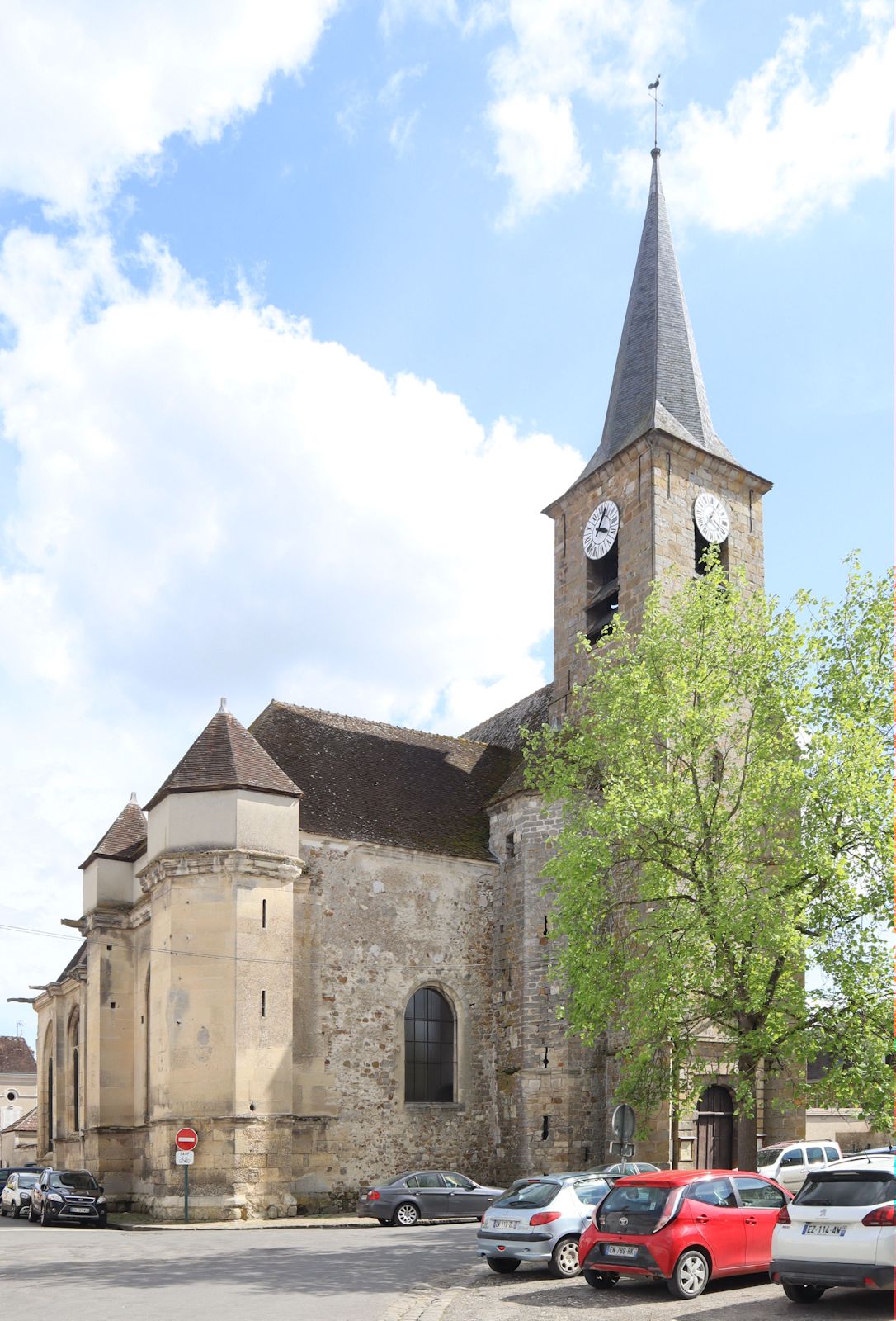 Pfarrkirche Sainte-Croix in Bray-sur-Seine bei Provins