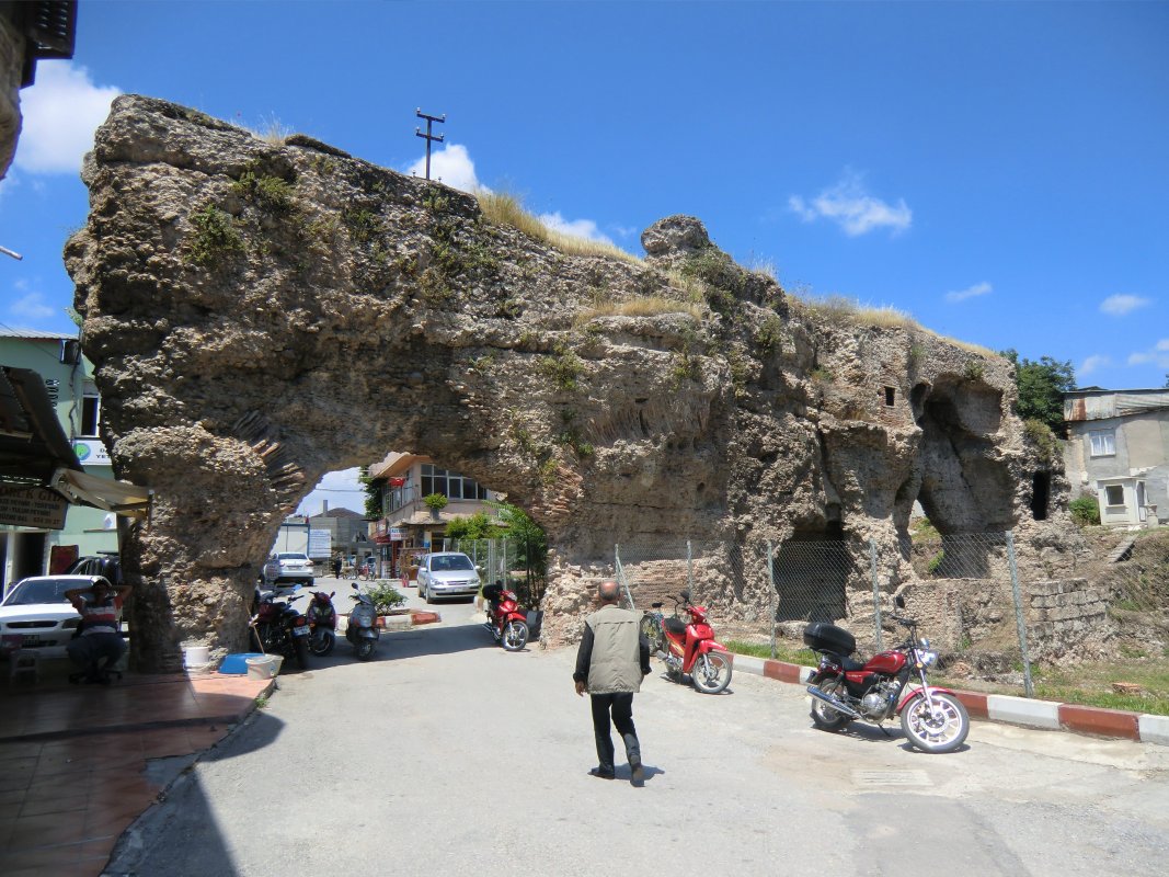 Reste des römischen Bades in Tarsus