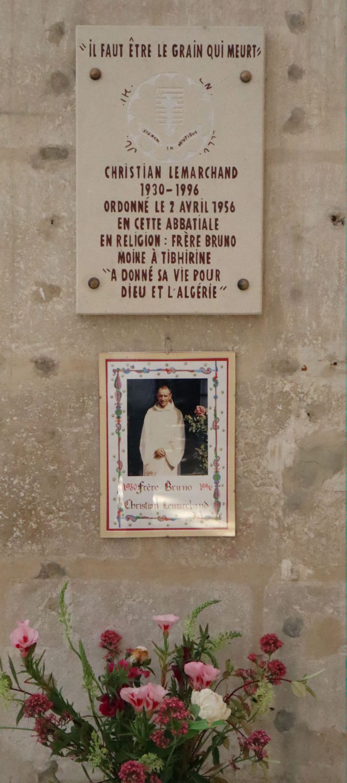 Gedenktafeln in der Kirche in Saint-Maixent-l'École