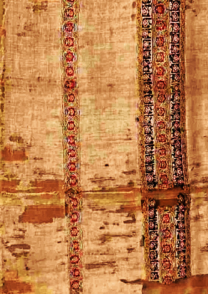 Das Leichentuch von Cadouin (Detail)