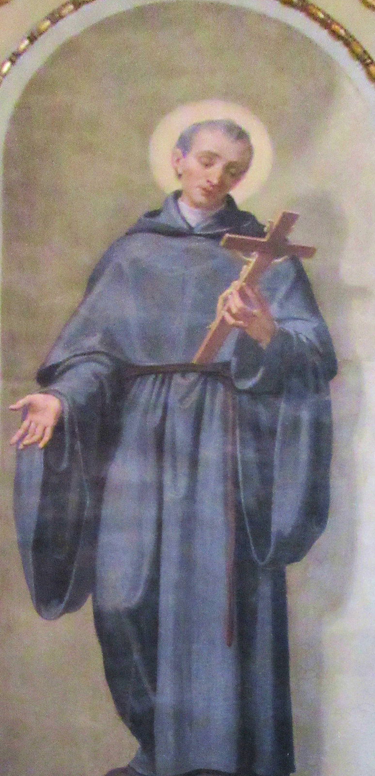 Fresko in der Kirche Sant'Agostino in Rom