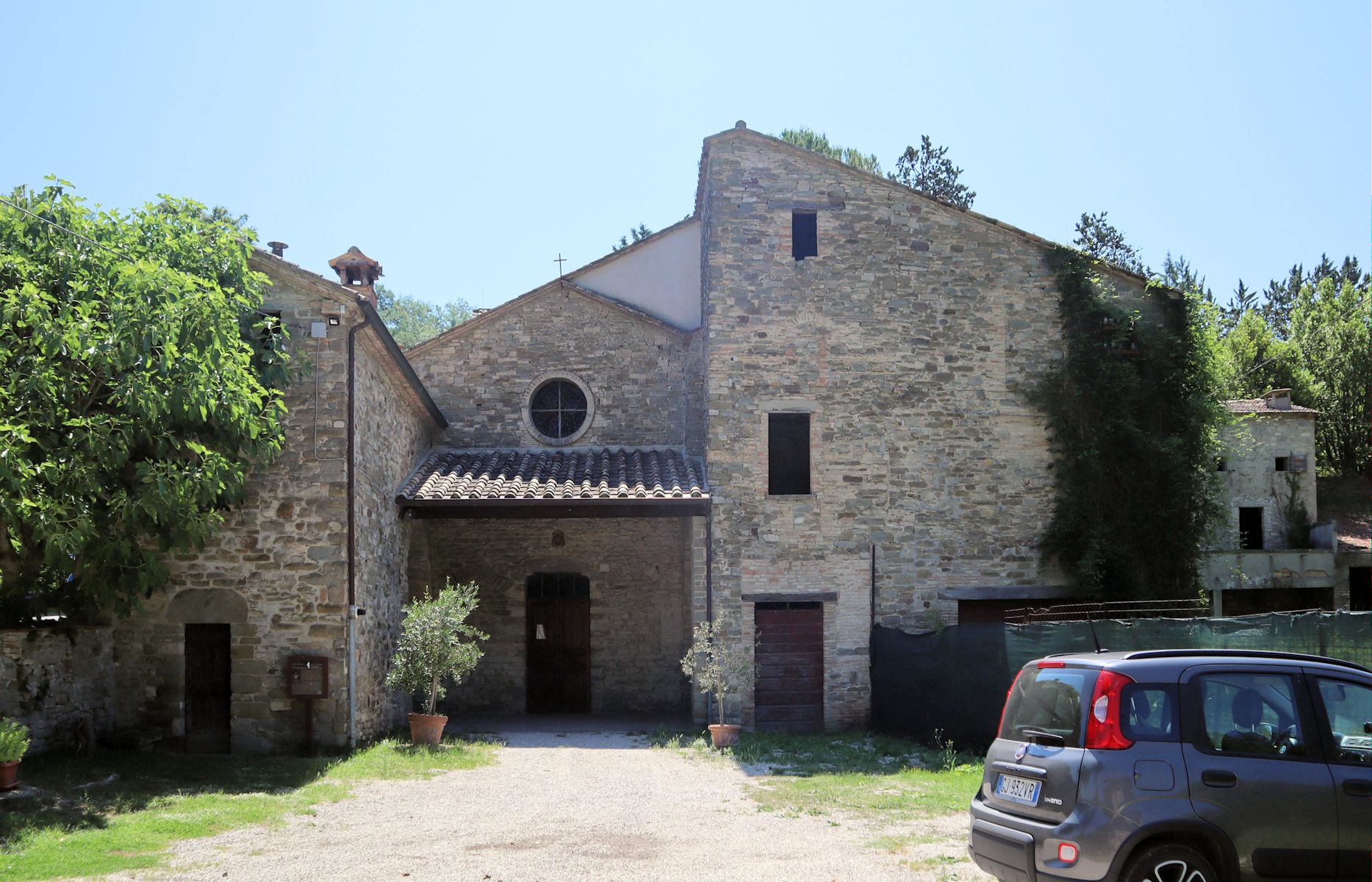 Kirche des ehemaligen Klosters San Bartolomeo in Camporeggiano
