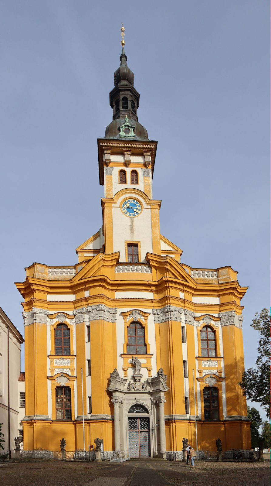 Altarstatue, um 1740, in der Kirche des ehemaligen Klosters Neuzelle