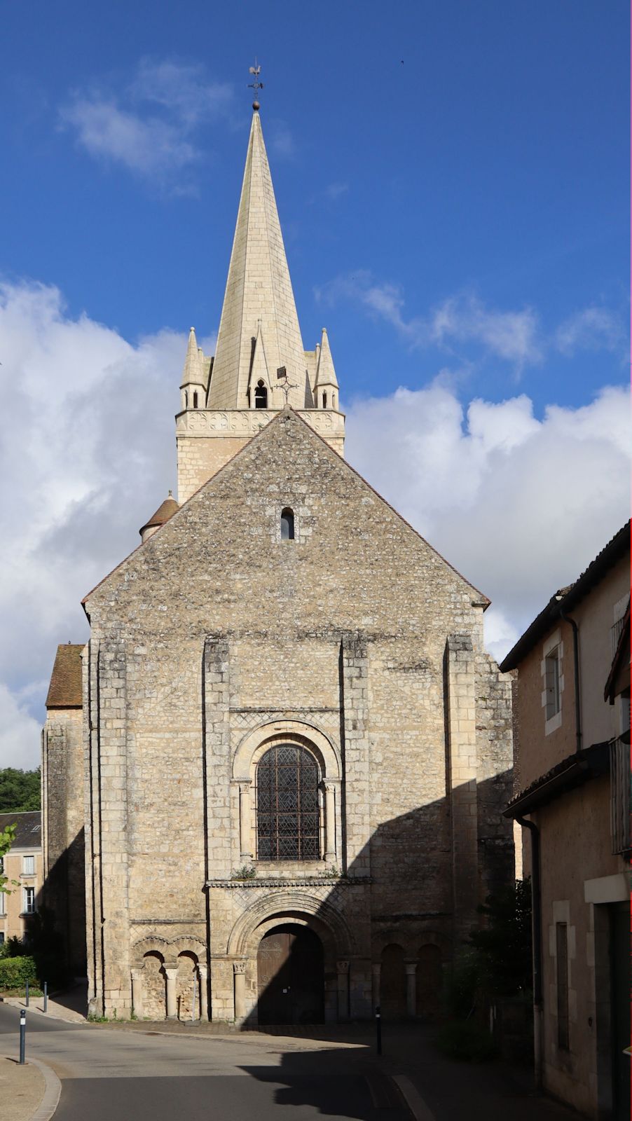 Kirche des ehemaligen Klosters Saint-Benoît de Quinçay in Saint-Benoît