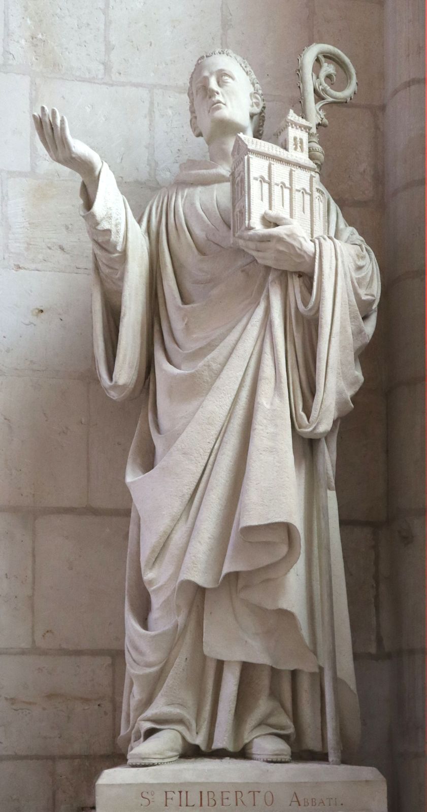 Henri Renaud: Statue, 1870, in der Kathedrale in Luçon
