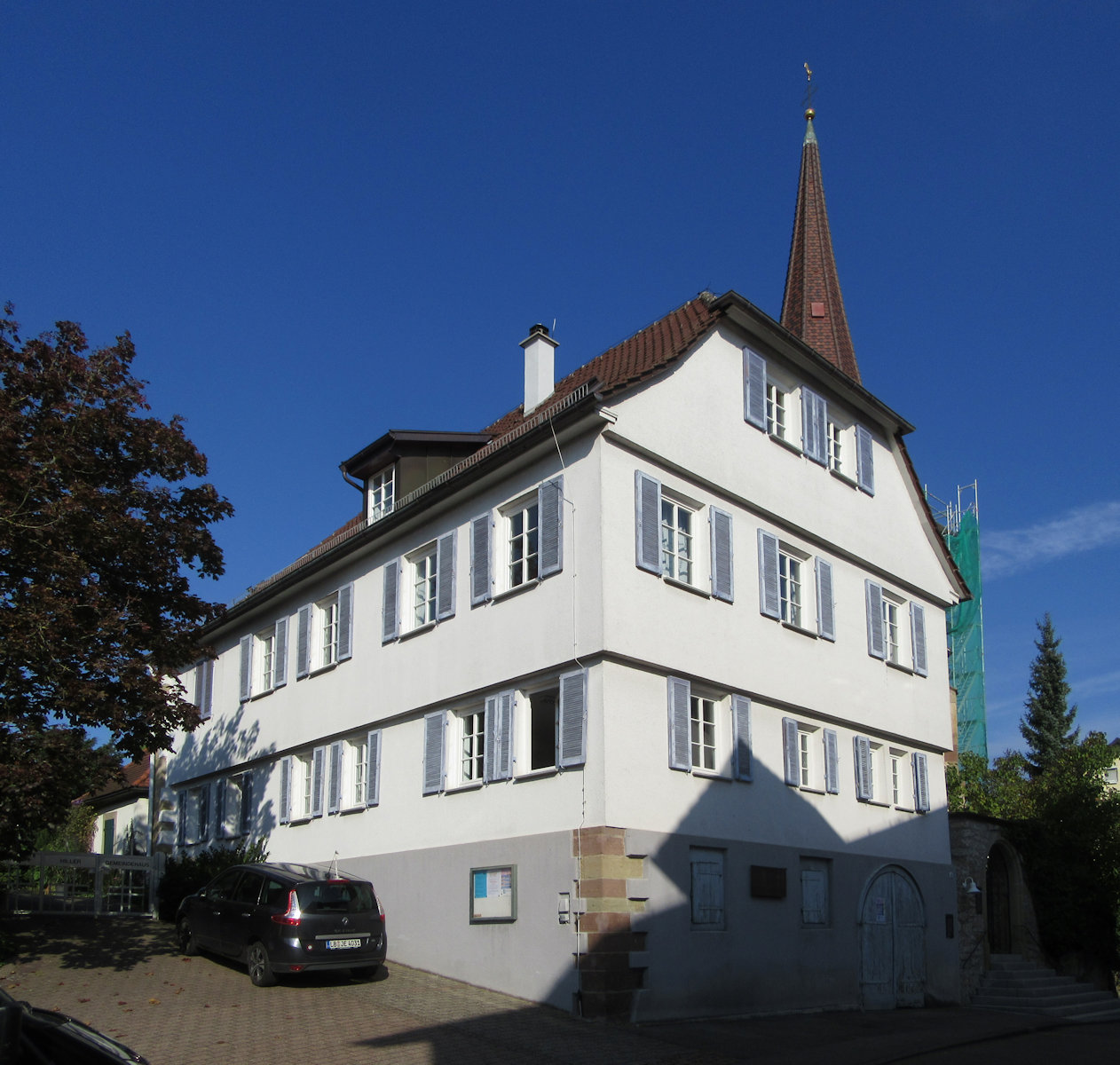 Pfarrhaus in Neckargröningen bei Ludwigsburg