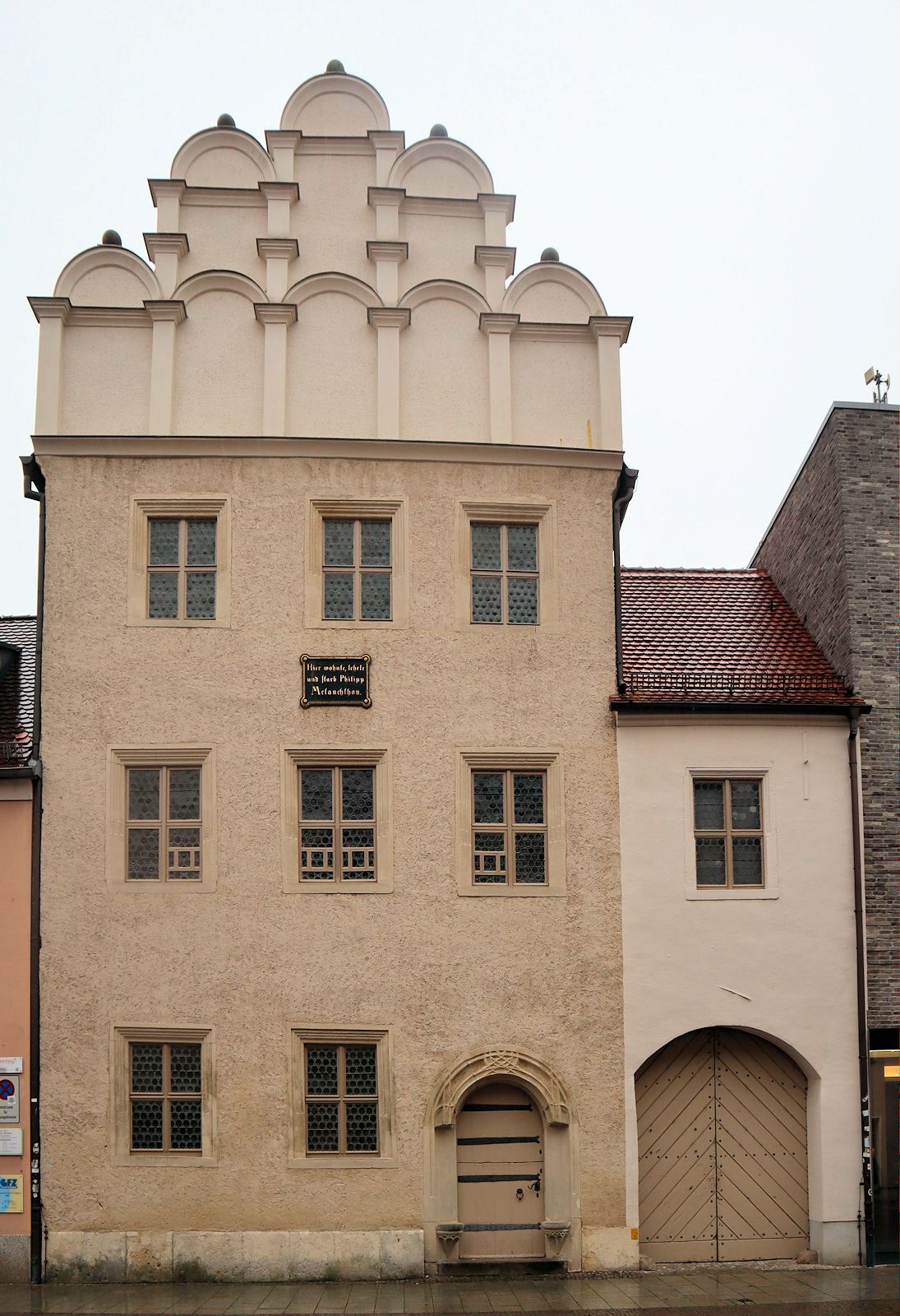 Melanchtons Wohnhaus in Wittenberg, errichtet ab 1535