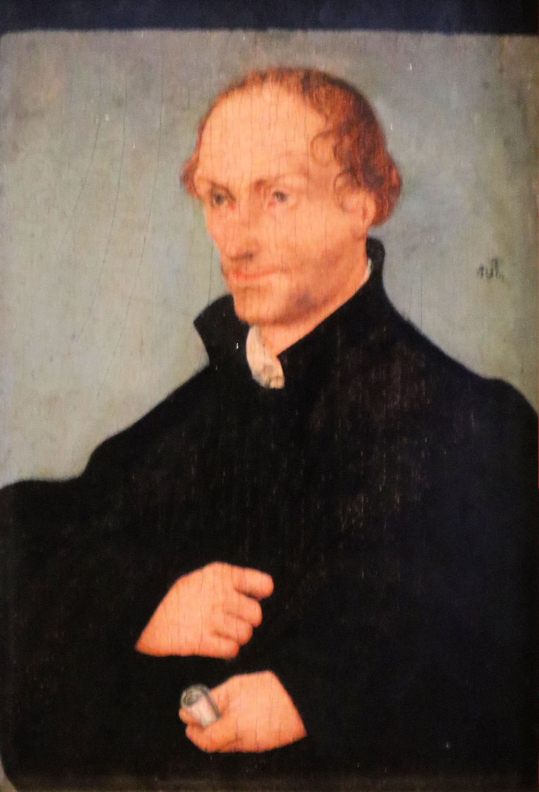 Lukas Cranach der Ältere (Werkstatt): Portrait, um 1540, im Lutherhaus in Wittenberg