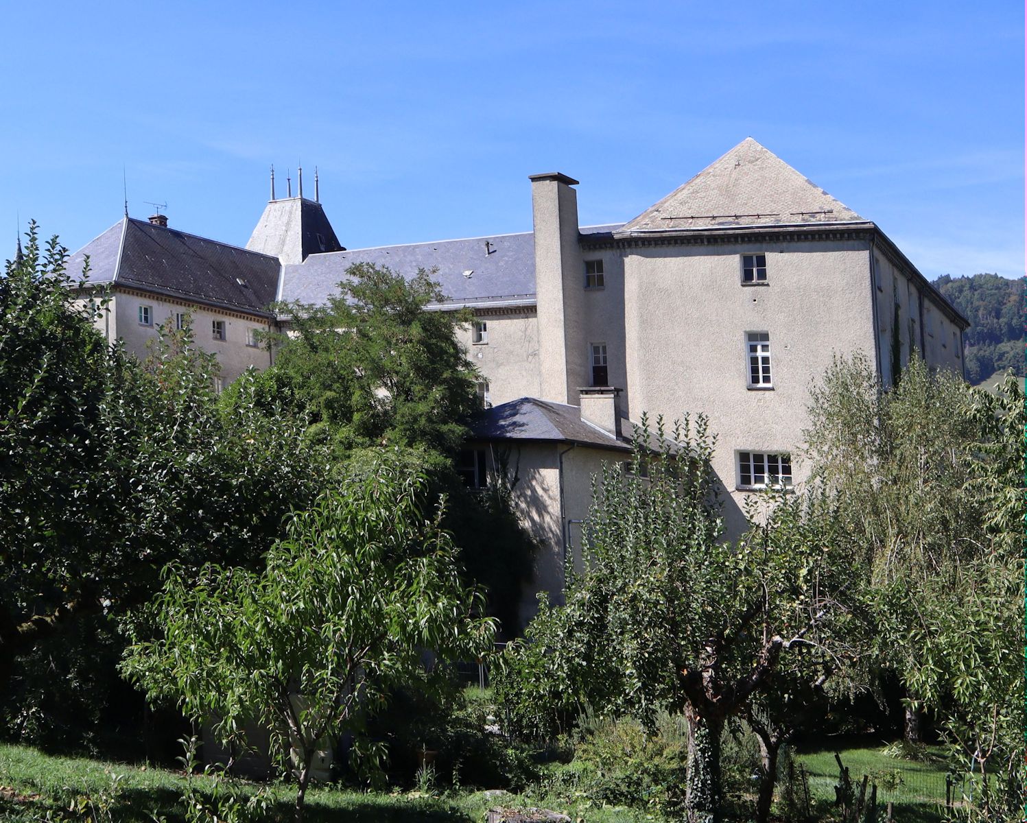 Schloss in Valgelon-La Rochette, heute im Besitz der Kommune