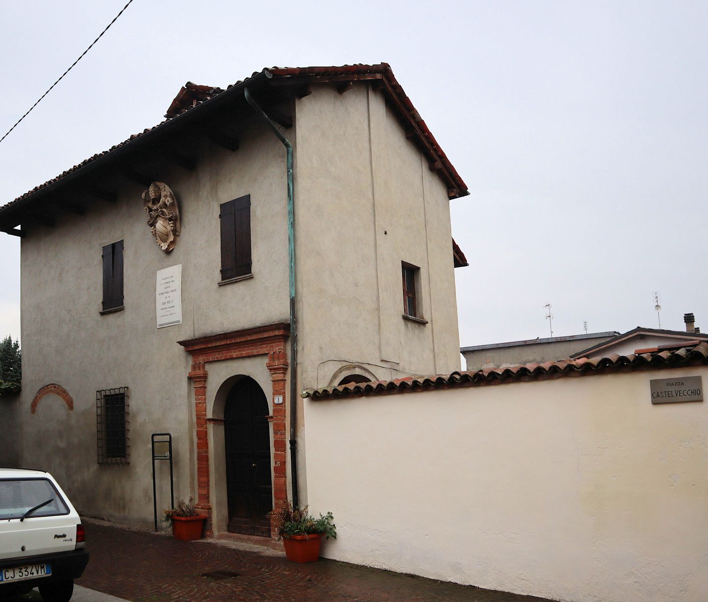 Pius' Geburtshaus in Bosco Marengo