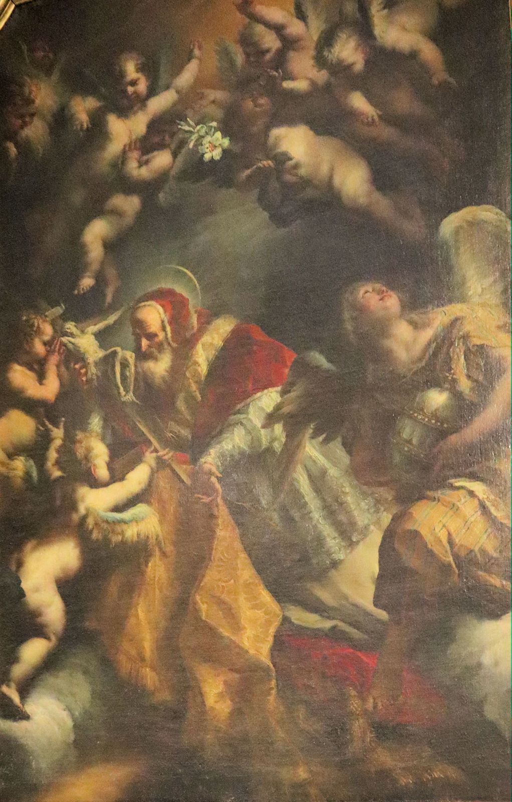 Alessandro Gherardini: Altarbild, 1713, in der Kirche Santa Maria di Castello in Genua