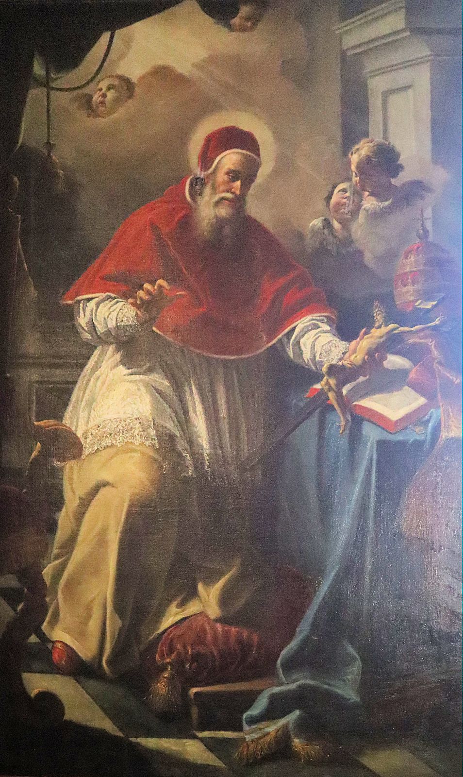 Bartolomeo Letterini: Pius V., um 1835, in der Kirche Santi Giovanni e Paolo in Venedig