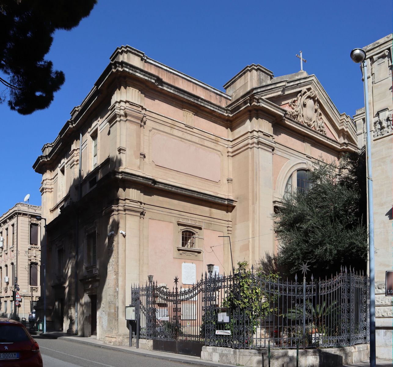 Kirche San Giovanni di Malta an der Stelle des frühchristlichen Klosters in Messina