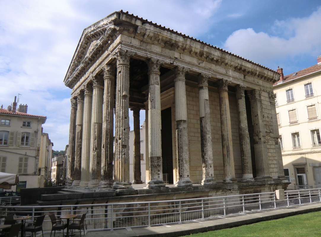 Tempel des Augustus und der Kybele in Vienne
