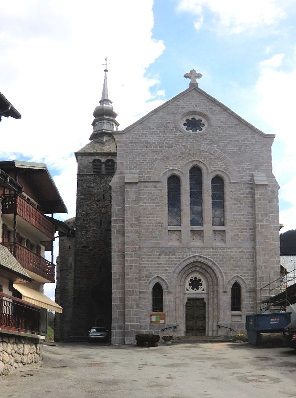 ehemalige Klosterkirche, heute Pfarrkirche in Abondance