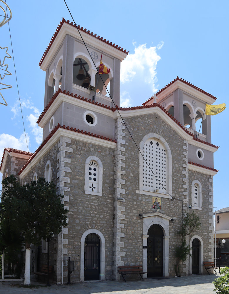 Kirche in Ágios Ioánnis auf Euböa