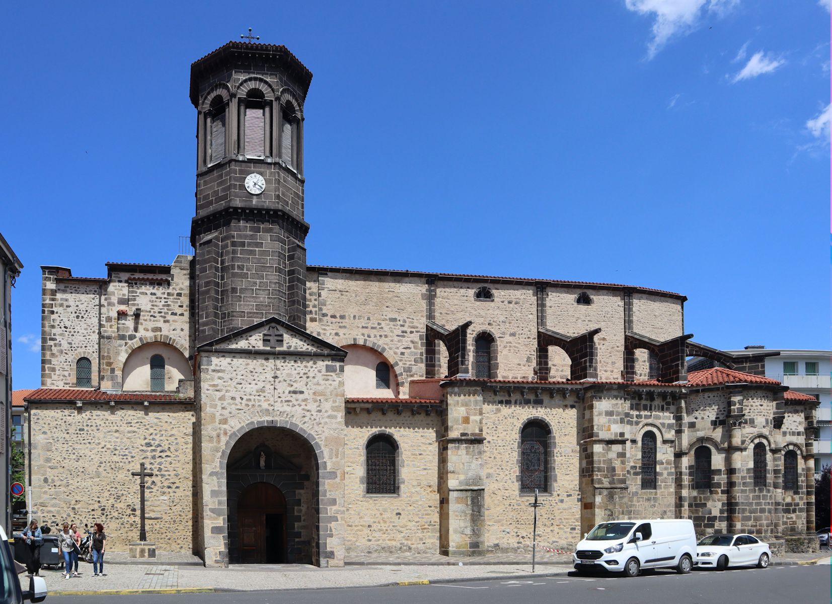 Kirche Notre Dame in Chamalières bei Clermont-Ferrand