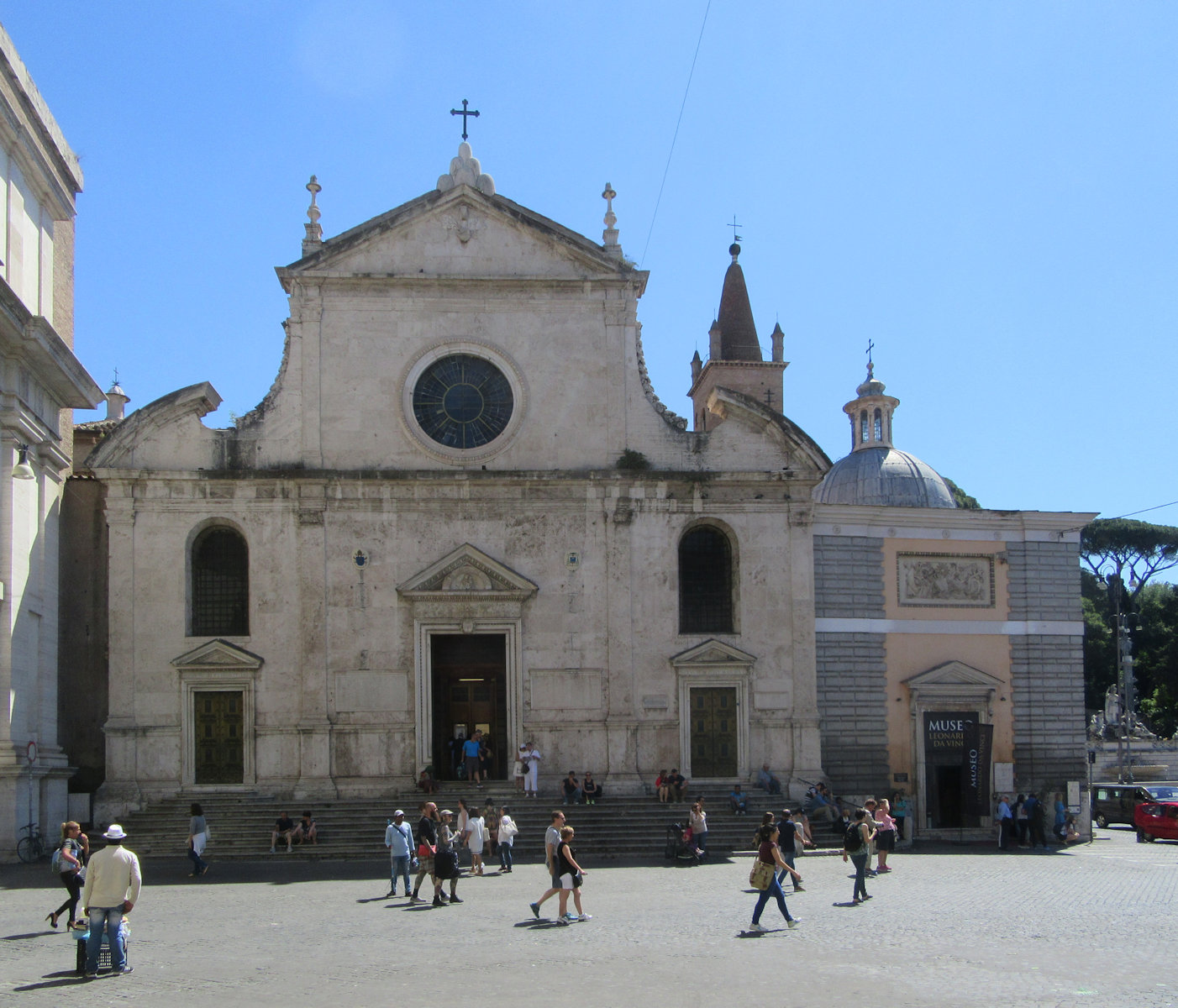 Kirche Santa Maria del Popolo in Rom
