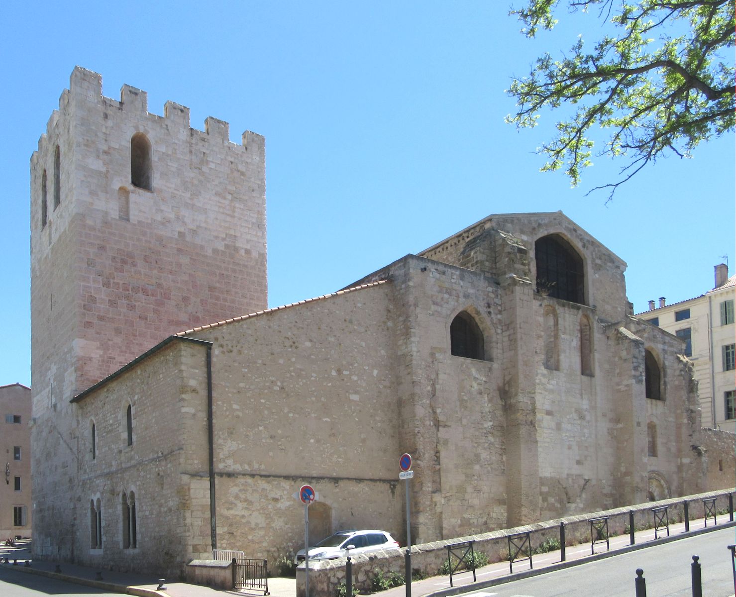Kirche des ehemaligen Klosters Saint-Victor in Marseille