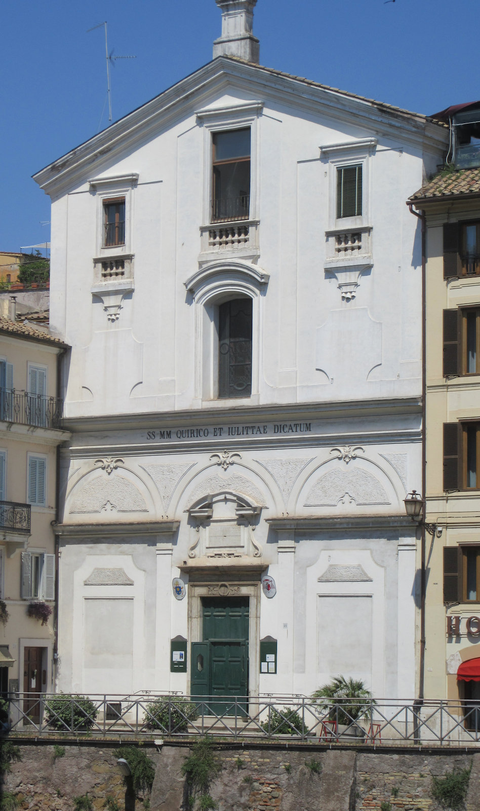 Kirche Santi Quirco e Giulitta in Rom