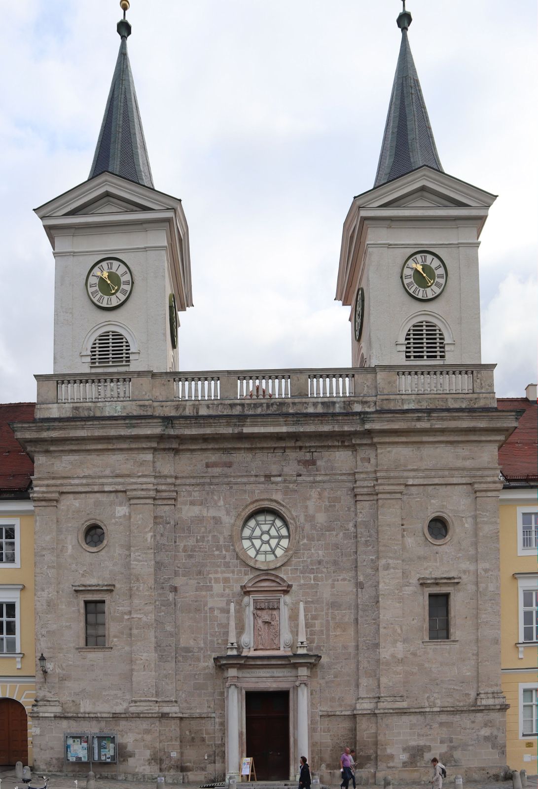 Die Quirinus geweihte Klosterkirche in Tegernsee