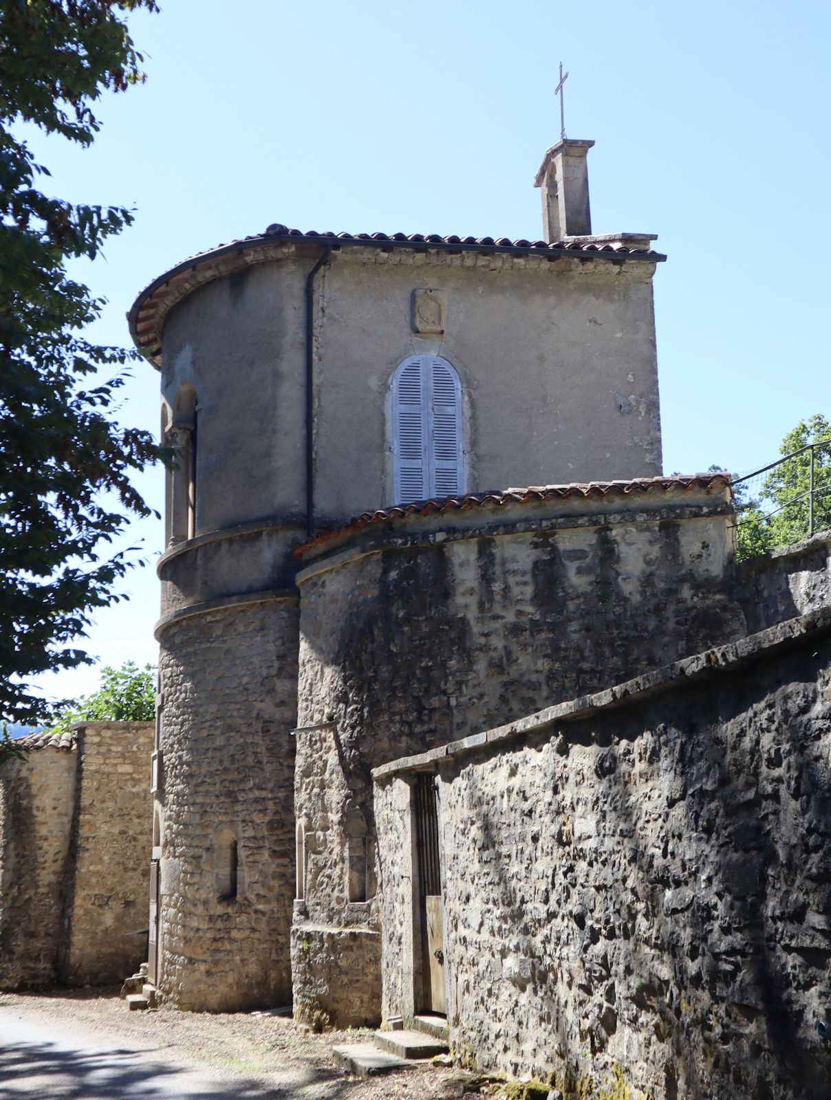 Krypta Saint-Domitian, letzter Rest des Klosters in Saint-Rambert-en-Bugey