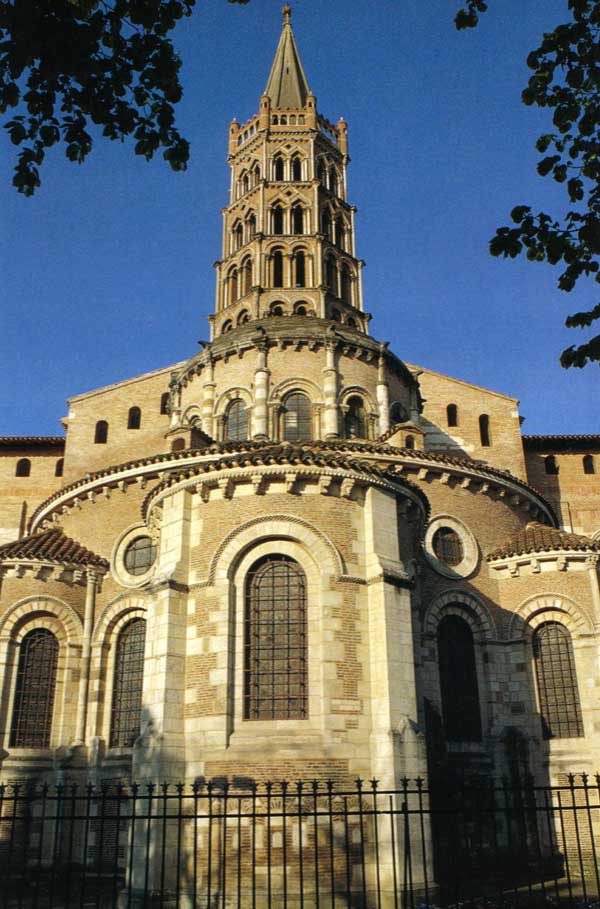 Chor der Basilika St.-Sernin in Toulouse, von Papst Urban II. 1096 geweiht, im Todesjahr von Raimund Gayrard fertig gestellt