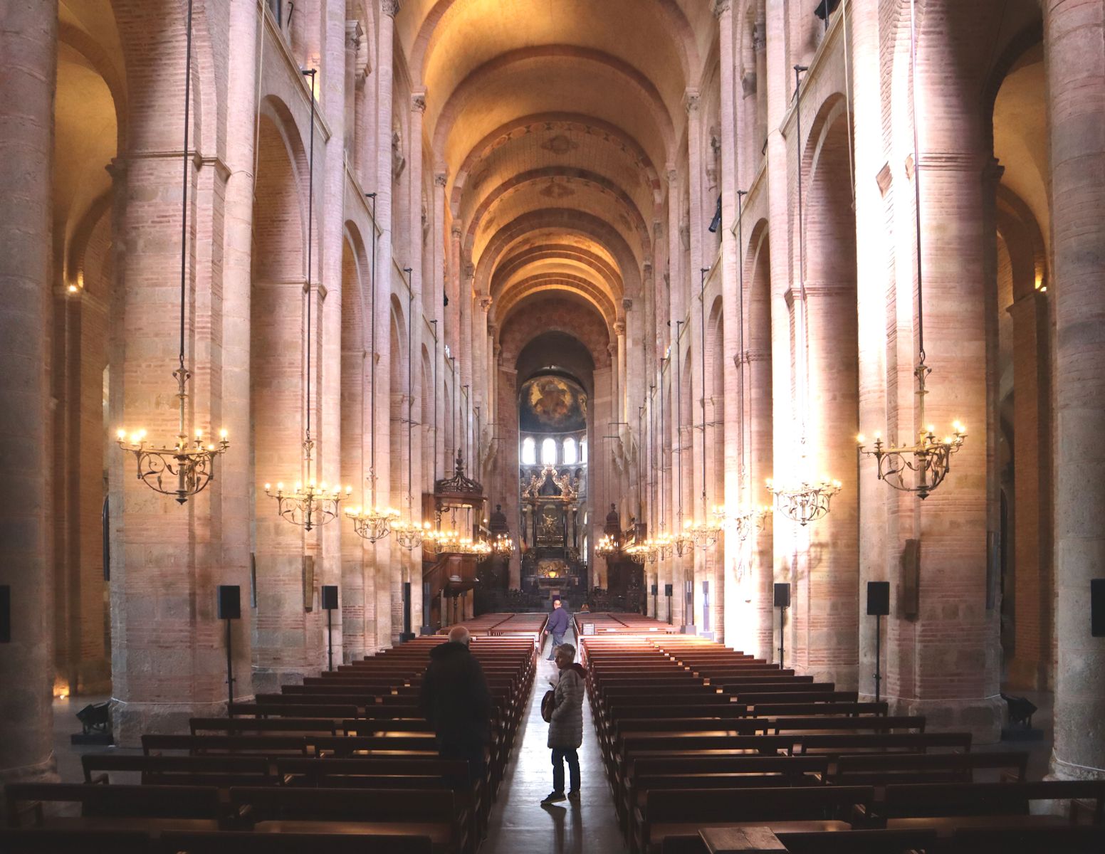 Chor der Basilika St.-Sernin in Toulouse, von Papst Urban II. 1096 geweiht, im Todesjahr von Raimund Gayrard fertig gestellt