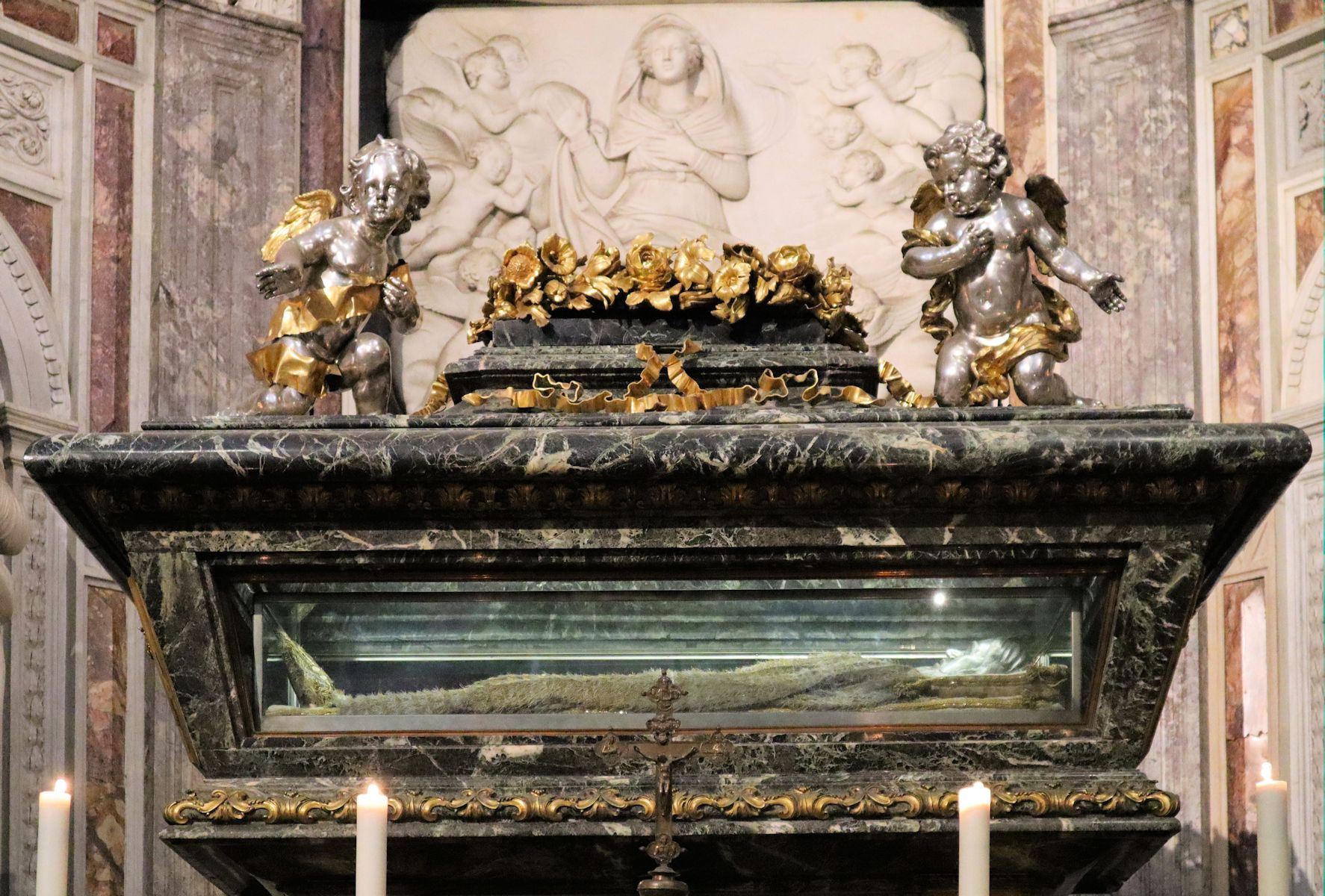 Giovan Battista Foggini: Rainers Sarkophag, um 1687, in der Kathedrale in Pisa