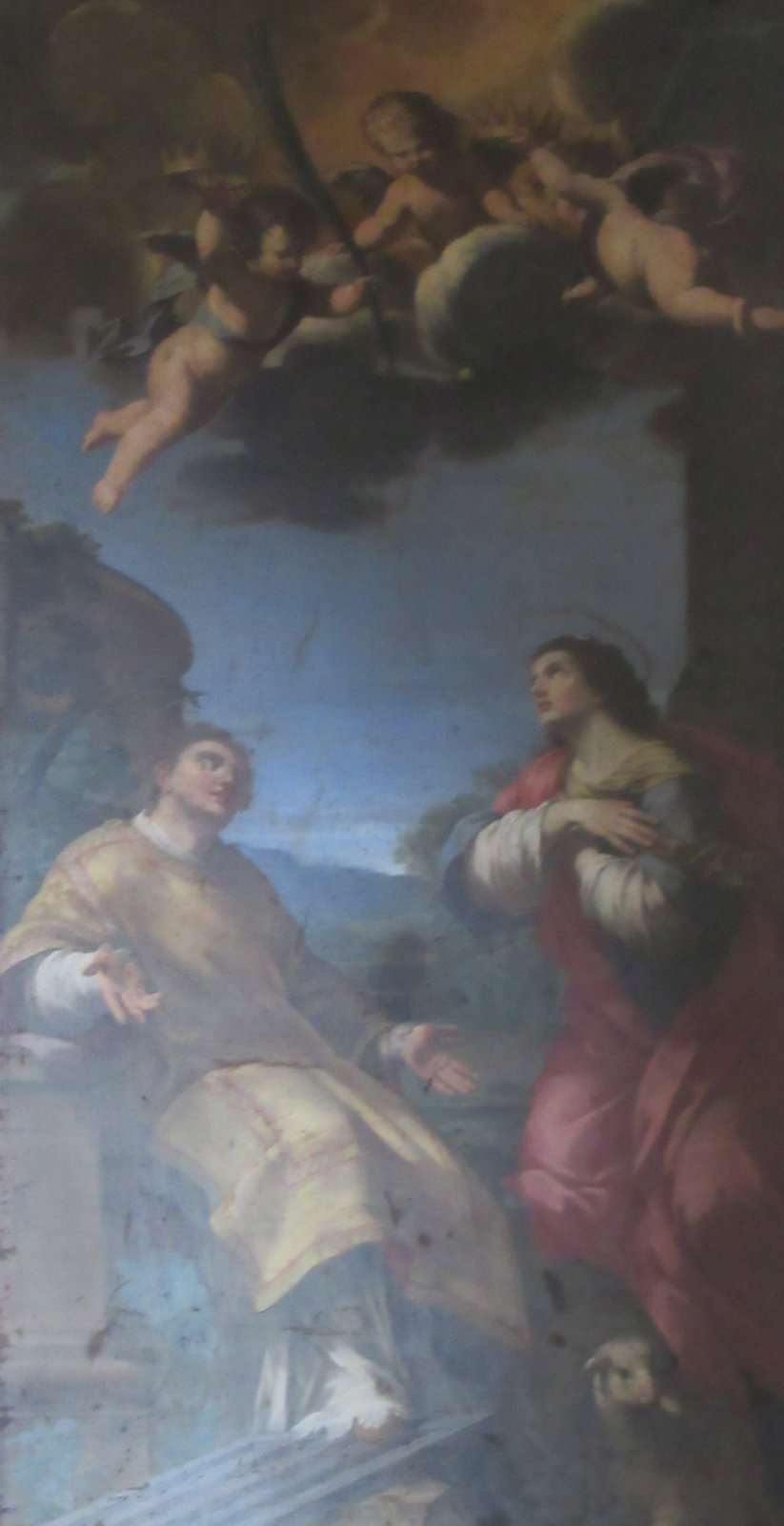 Francesco Moderati: Gemälde, um 1728, im Pantheon in RomX