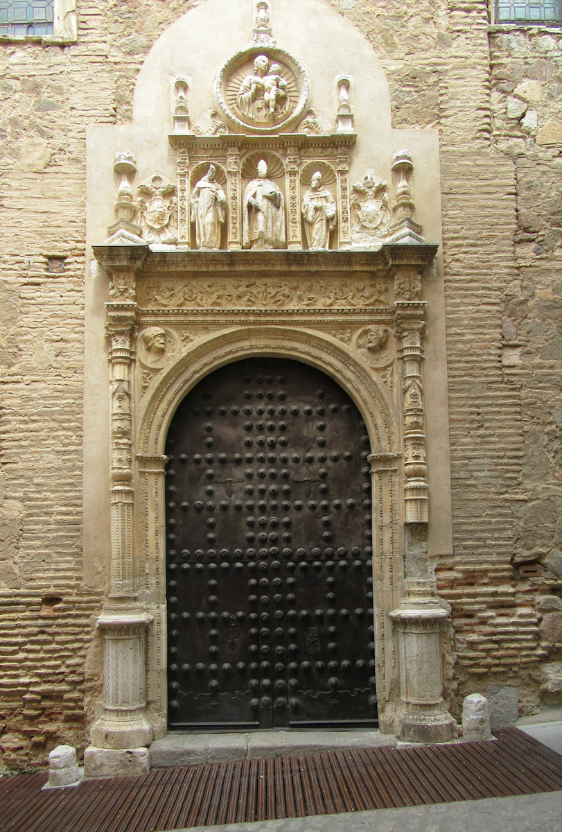Eingang zur Kirche des Benediktinerklosters San Clemente in Toledo