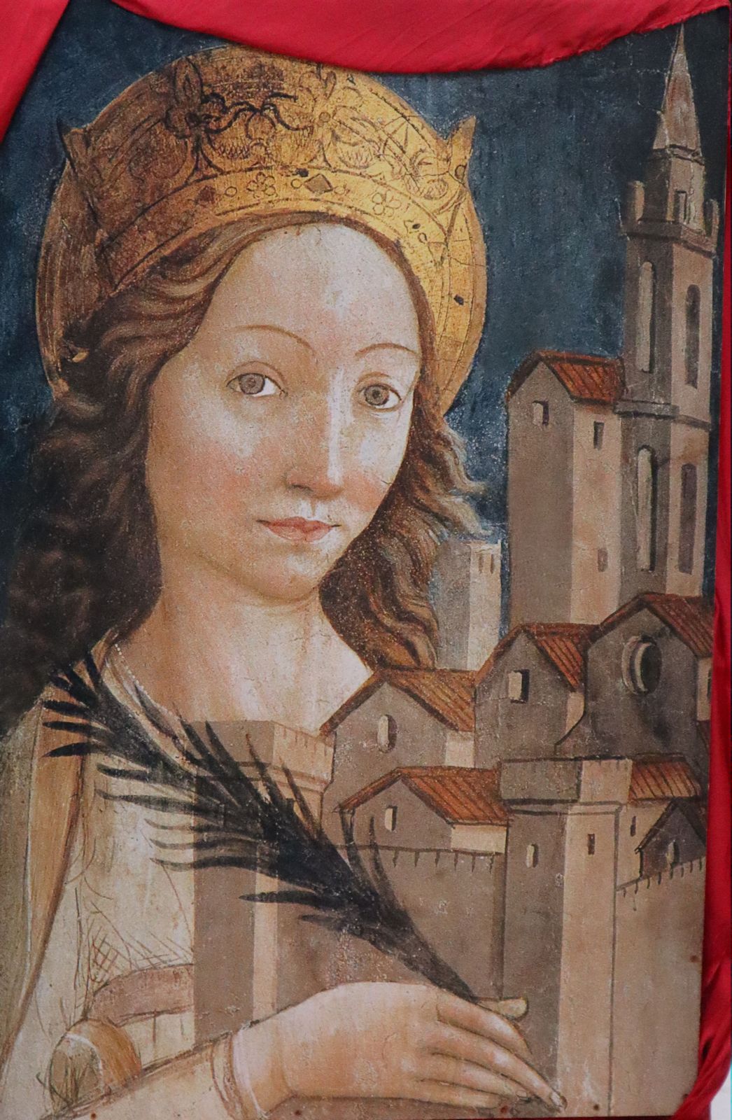 Bild in der Kathedrale in Atri