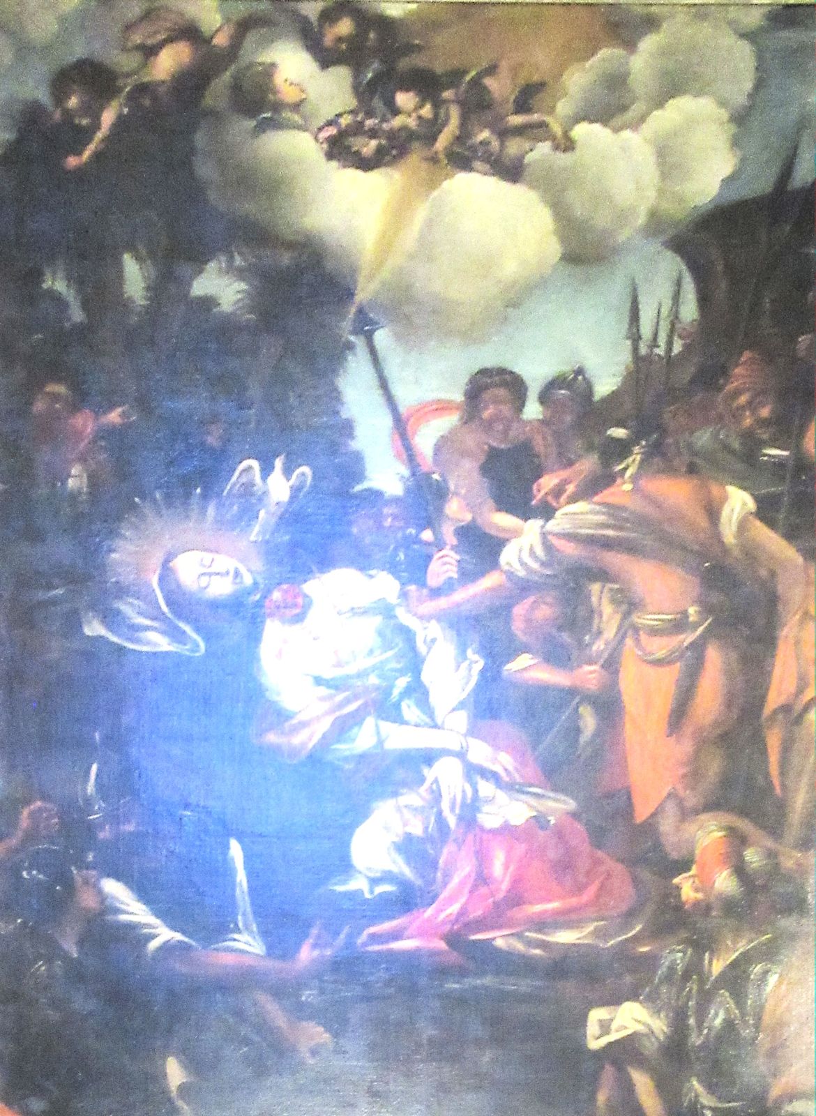 Hercule Trache: Altarbild, 1850, Altarbild in der Kathedrale in Nizza