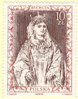 polnische Briefmarke, nach Vorlage von Jean Matejko (1838 - 1893)