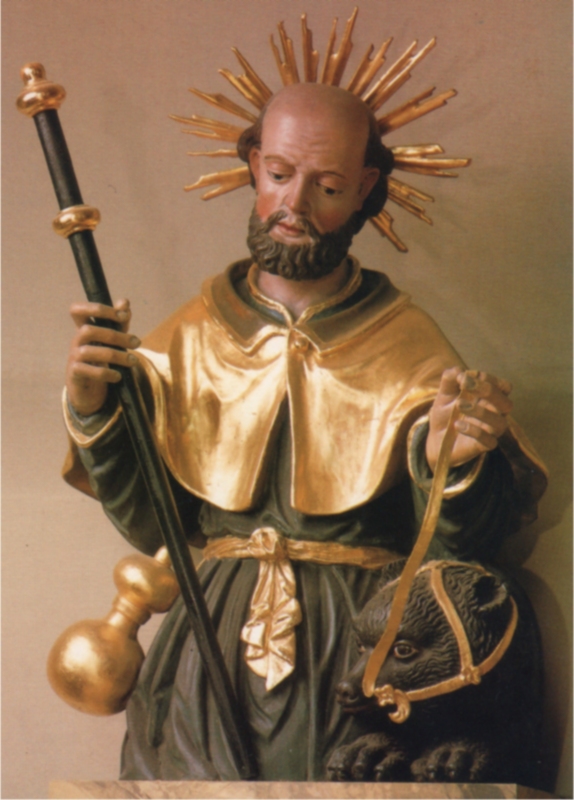 Statue in der Pfarrkirche in Thaur