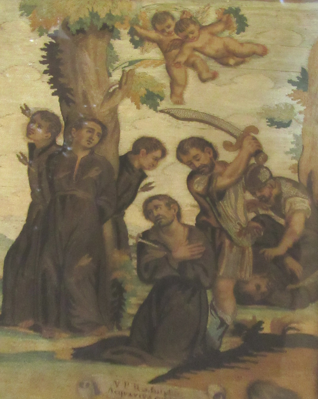 Rudolfs Martyrium, 18. Jahrhundert, im Diözesanmuseum in der Kathedrale in Monreale