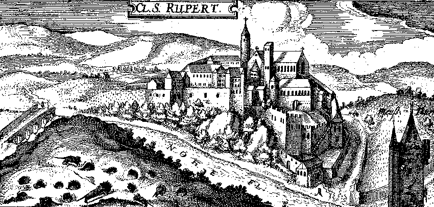 Kloster Rupertsberg bei Bingen zur Zeit des Dreißigjährigen Krieges